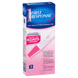 First Response: Instream Pregnancy Test 3
