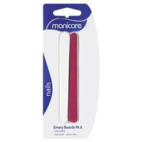 Manicare Emery Boards Pk 8 (C-F 120mm)
