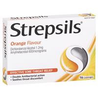 Strepsils Orange Lozenges 16