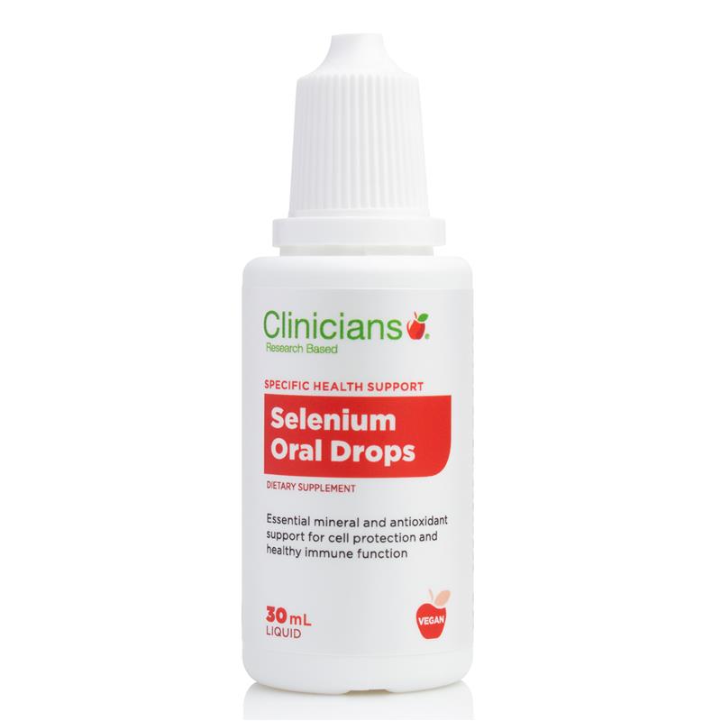 Clinicians Selenium Oral Drops (150mcg-3 Drops) 30mL