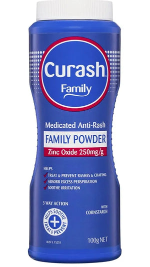 Curash Medicated Anti-Rash Family Powder 100g