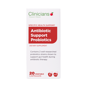 Clinicians Antibiotic Support Probiotics Capsules 20