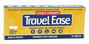 Travel Ease Double Strength 25mg Tablets 10s