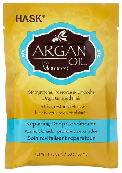 Hask Argan Oil Repairing Deep Conditioner Sachet 50g