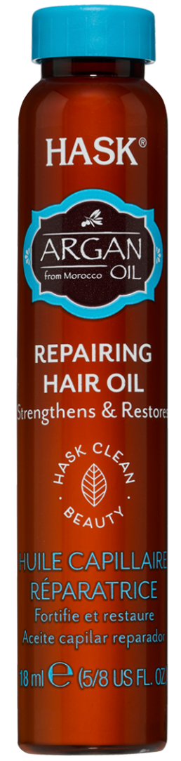 Hask Argan Oil Healing Shine Hair Treatment 18ml