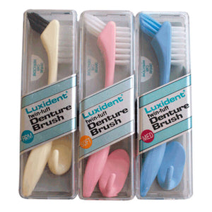 Luxident Denture Brush - Firm (444)