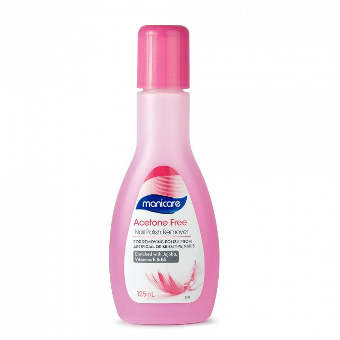 Manicare Nail Polish Remover 125ml - Acetone Free