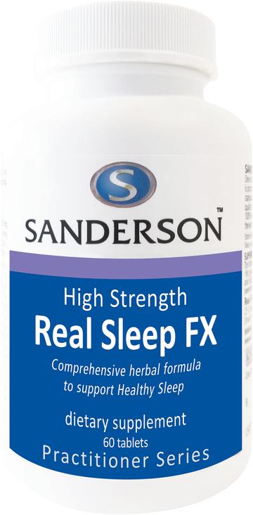SANDERSON: Real Sleep FX (High Strength) 60 tablets