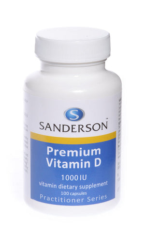Sanderson Premium Vitamin D3 1000iu (100 capsules)