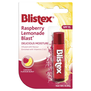 Blistex Lip Balm 4.25g - Raspberry & Lemonade Blast