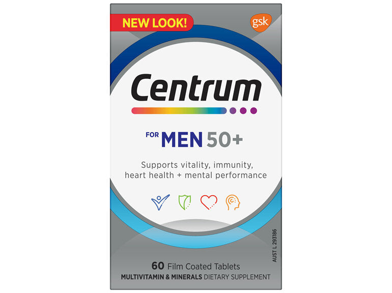 Centrum for Men 50+ Tablets 90