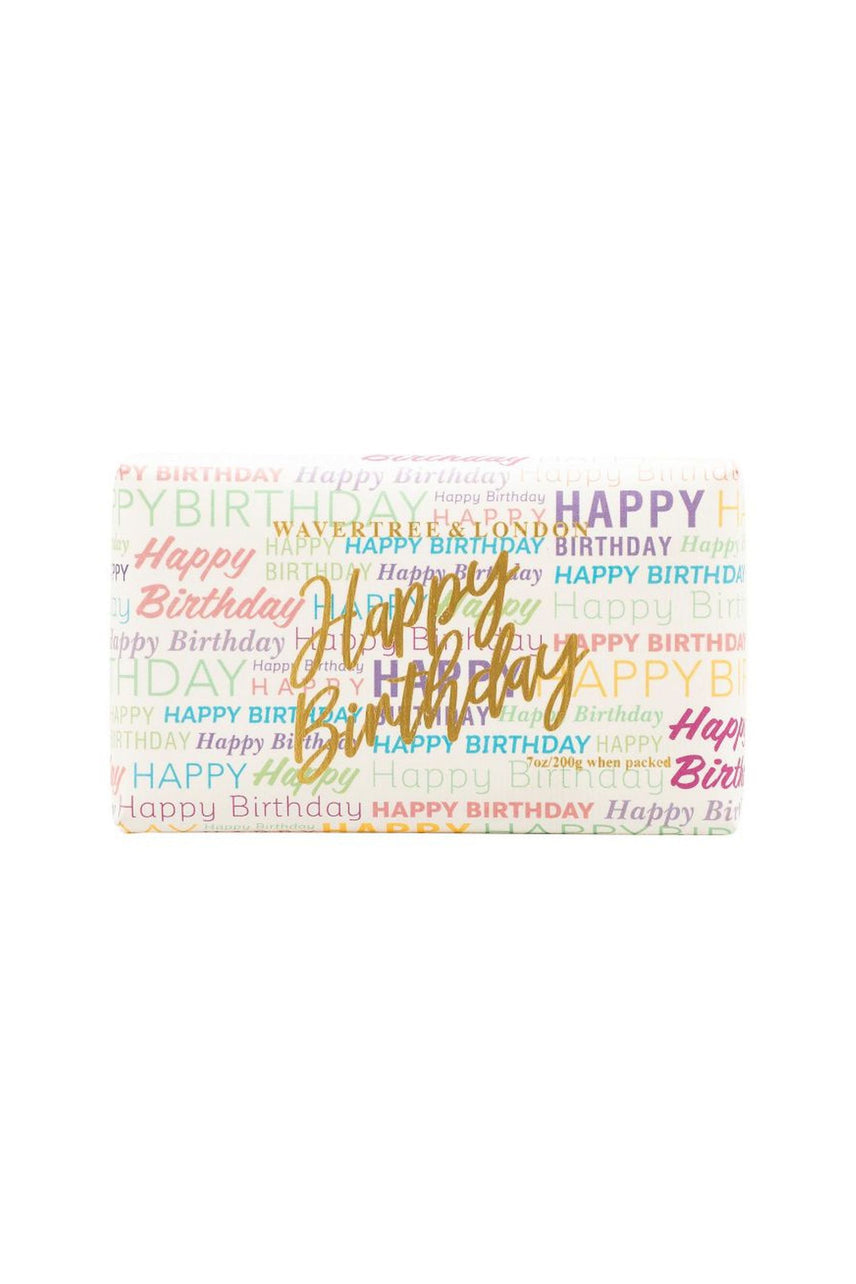 Wavertree & London: Happy Birthday Soap 200g