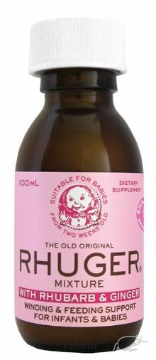 Rhuger Mixture Rhubarb & Ginger 100ml