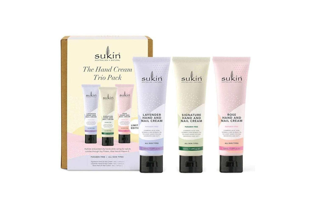 Sukin Hand Cream Trio Pack