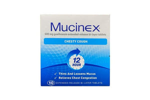Mucinex Expectorant Tablets 10