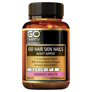 GO Healthy GO Hair Skin Nails Beauty Support Capsules 50