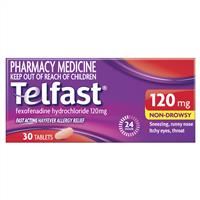 Telfast 120mg Tablets 30