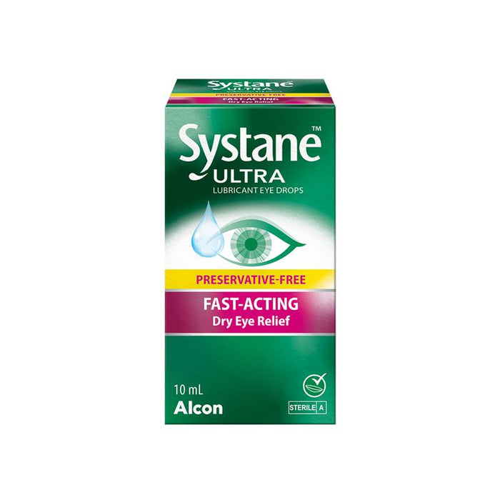 Systane Ultra Multi Dose Preservative-Free Lubricant Eye Drops 10ml