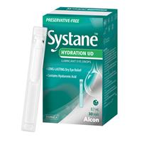 Systane Hydration UD Lubricating Eye Drops Vials 30 x0.7ml