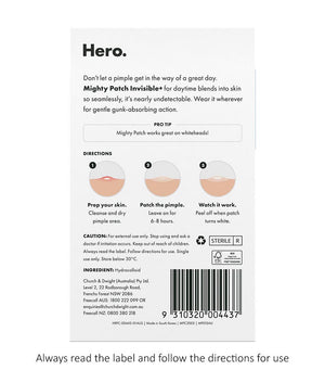 Hero Mighty Acne Patch Invisible+ 24s