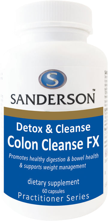 Sanderson Detox & Cleanse Colon Cleanse FX 60s