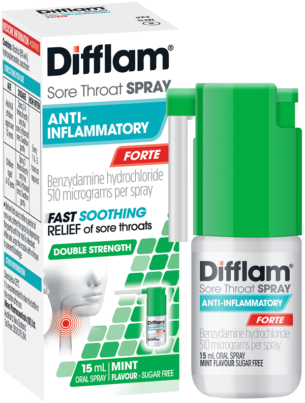 Difflam FORTE Anti-Inflammatory Throat Spray 15ml