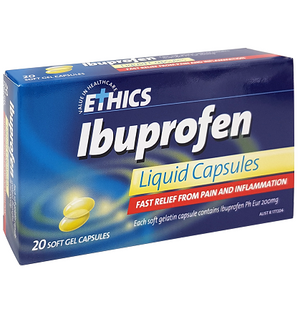 ETHICS Ibuprofen Liquid Capsules 20