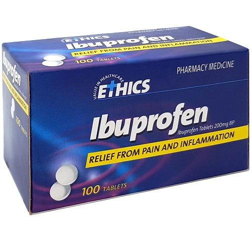ETHICS Ibuprofen Tablets 100