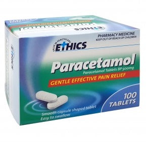 ETHICS Paracetamol 500mg Tablets 100