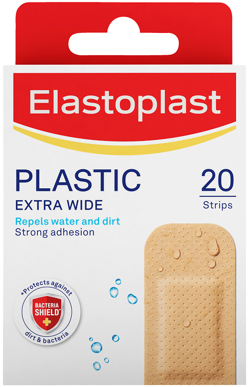 Elastoplast Plastic Plasters Extra Wide 20 - One Size