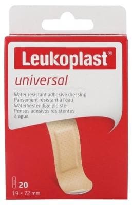 Leukoplast Universal Water Resistant Dressing 19x72mm 20