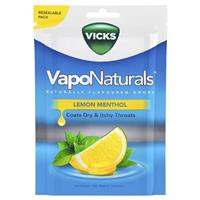 Vicks VapoNaturals Drops 70g - Lemon Menthol (approx 19 Drops)