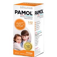 Pamol Orange Children's Pain & Fever Liquid 100ml