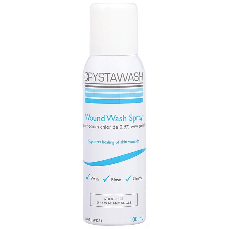 Crystawash Wound Wash Spray 250ml