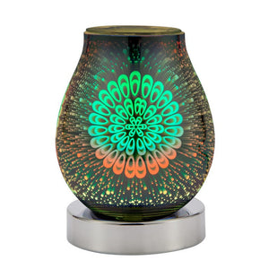 Scentchips Warmer Lamp With LED 'Peacock' Colour Changing Display
