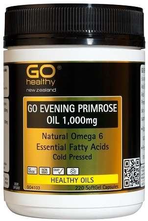 GO Healthy GO Evening Primrose Oil 1,000mg Capsules 220