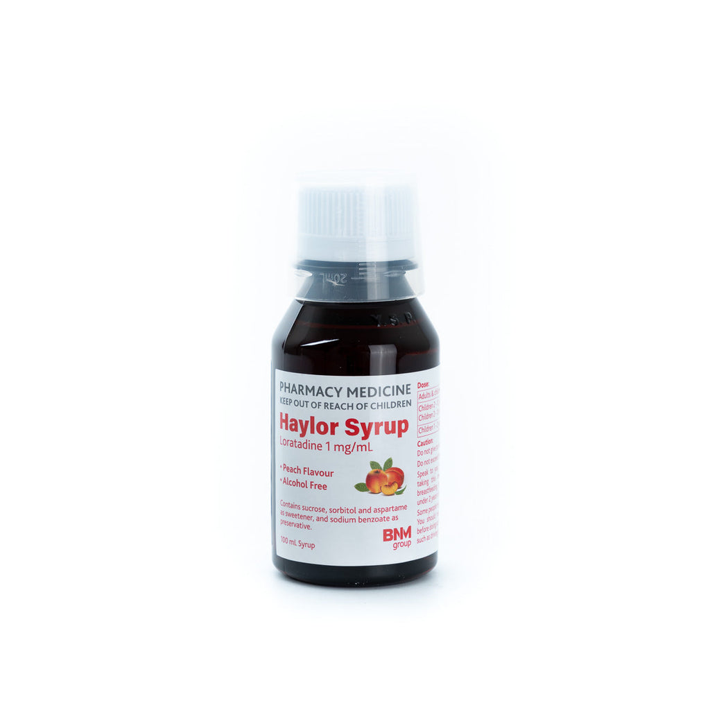Haylor 1mg/ml Loratadine Syrup 100ml