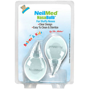 NeilMed Nasabulb For Babies & Kids Nasal Aspirator 2 Pack