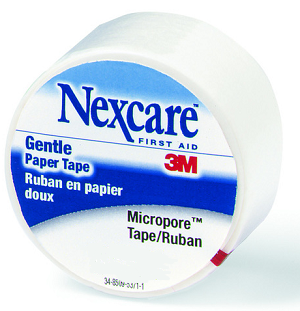 Nexcare - Micropore Paper Tape - 12.7mm x 9.14m - White