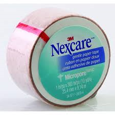 Nexcare - Micropore Paper Tape - 25mm x 9.1m - Tan