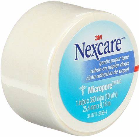 Nexcare - Micropore Paper Tape - 25mm x 9.1m - White