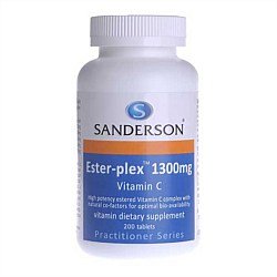 Sanderson Ester-plex Vitamin C 1300mg Tablets 100