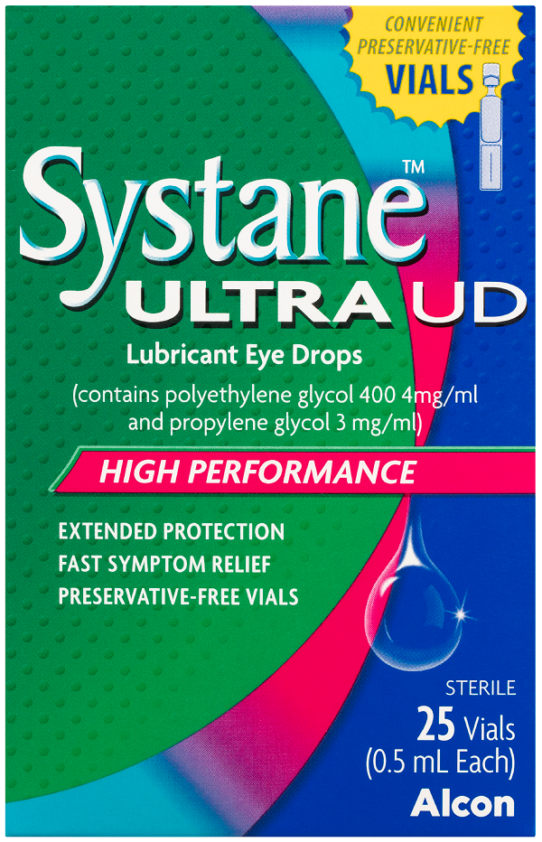 Systane ULTRA UD Lubricating Eye Drop Vials 25 x 0.4ml