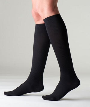 Sigvaris Travel Sock Size 1 (EU 36-37) Black 15-18mmHg