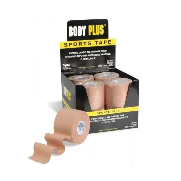 Body Plus Sports Strapping Tape 5cm X 13.7m