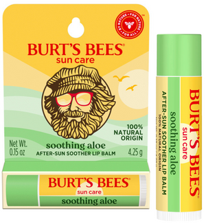 Burt's Bees Sun Care After-Sun Soother Aloe Lip Balm 4.25g