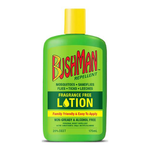 Bushman Insect Repellent Fragrance Free Lotion 175ml
