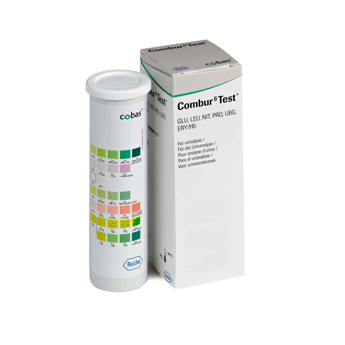 Combur 6 Test Urinalysis Test Strips 50