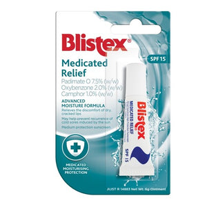 Blistex Medicated Relief Lip Balm 6g