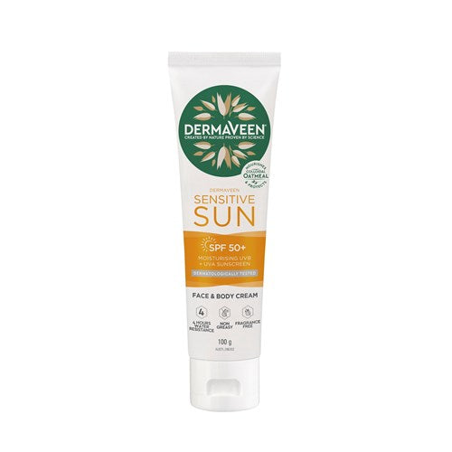 Dermaveen Sensitive Sun Face & Body Cream SPF50 100g